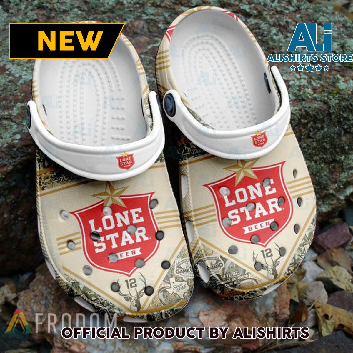 Vintage Lone Star Classic Crocs Crocband Clogs ALI