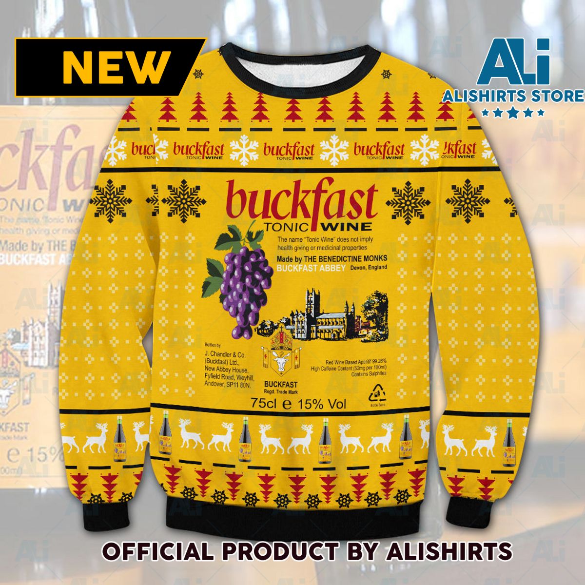 Buckfast Ugly Christmas Sweater