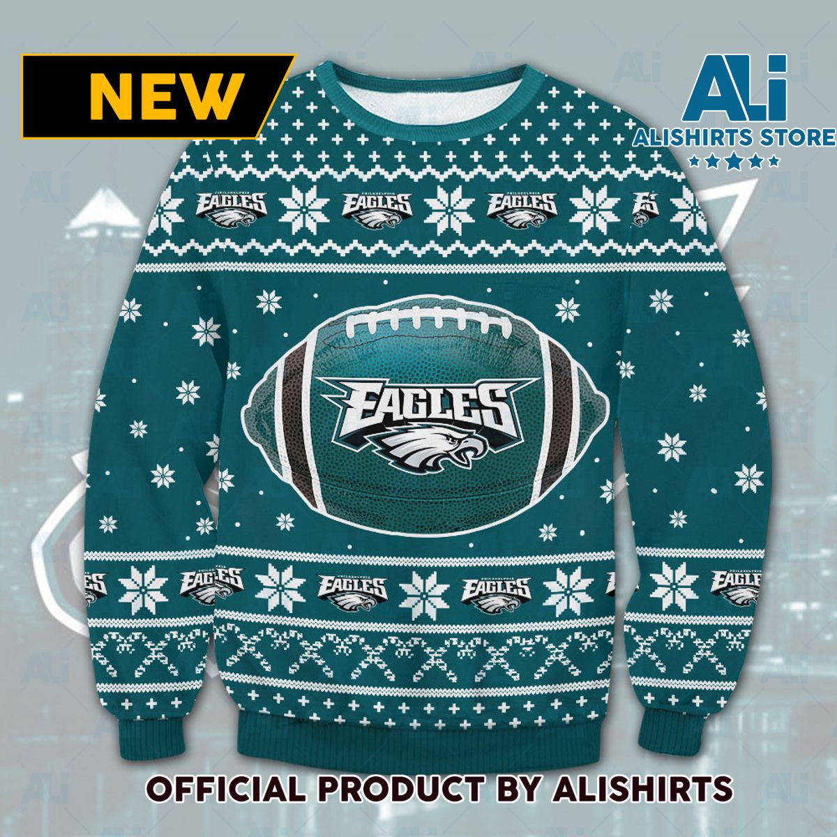 Philadelphia Eagles Ugly Christmas Sweater