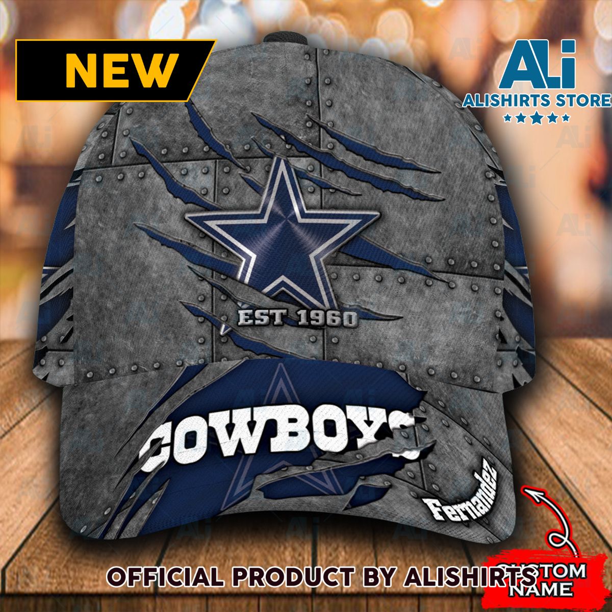 Personalized Dallas Cowboys Classic Cap