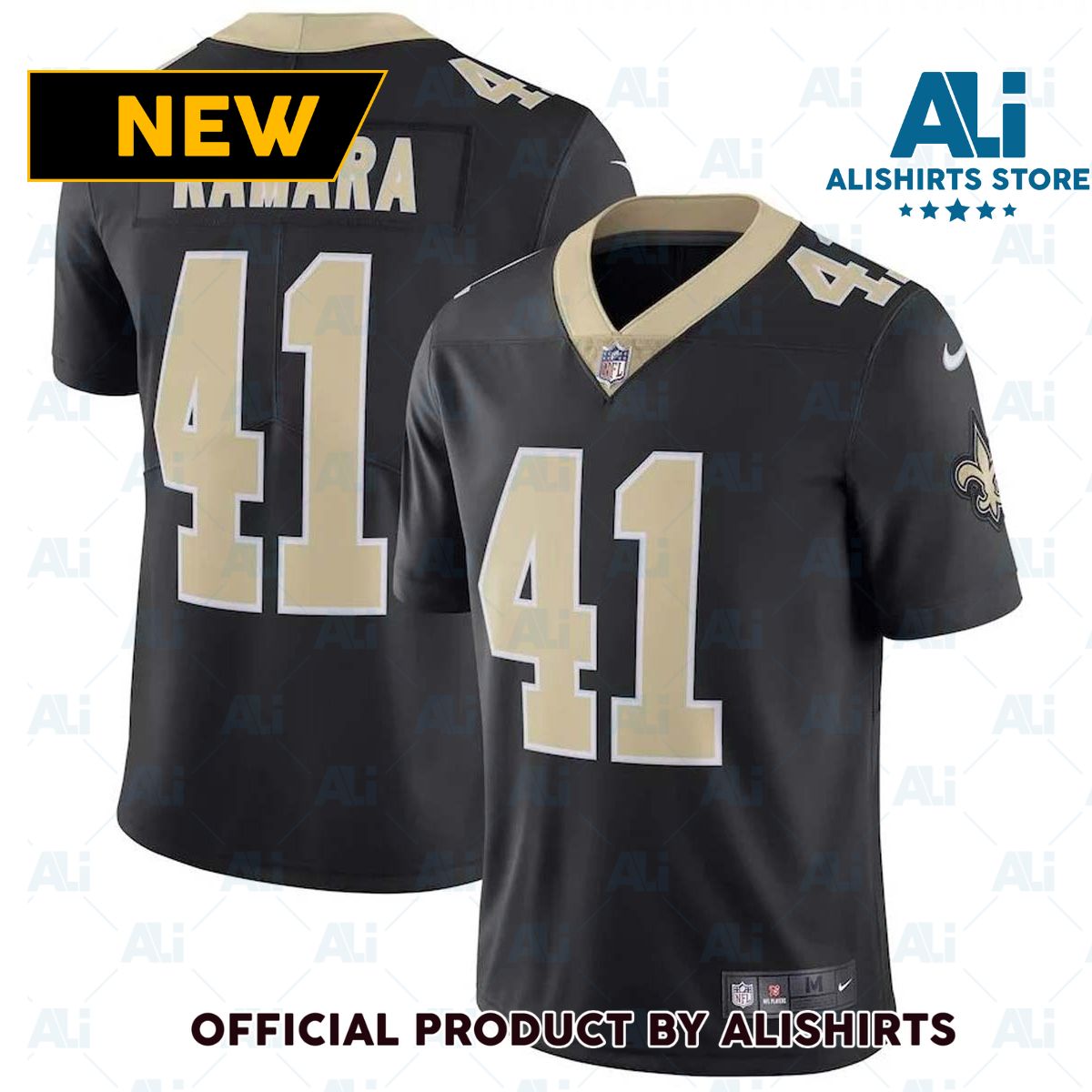 Nike New Orleans Saints Alvin Kamara  41 Limited NFL Football Jersey