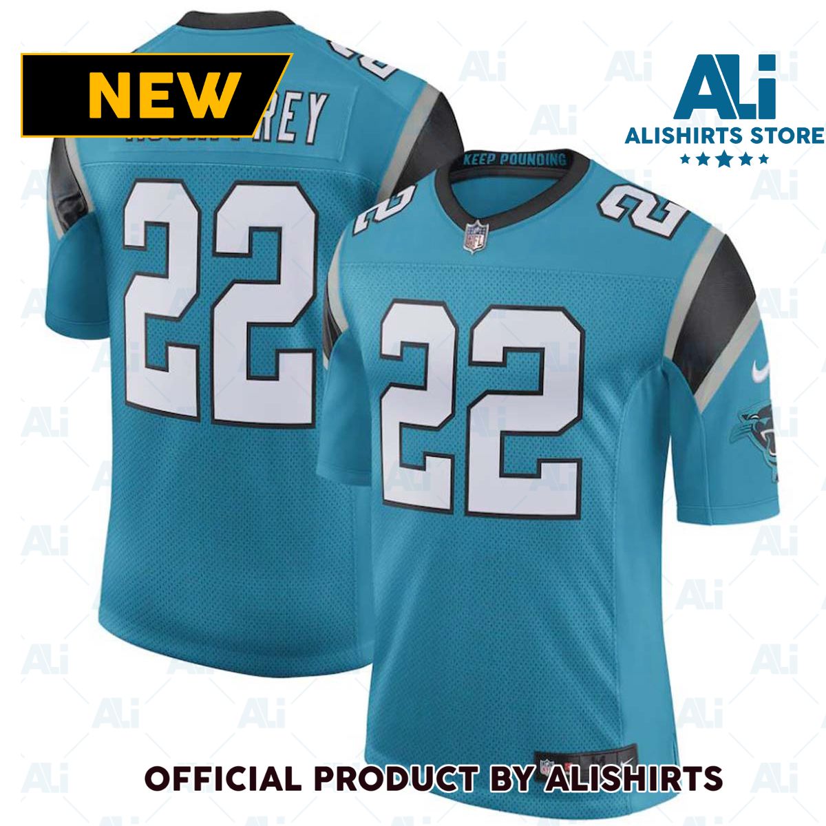 Nike Carolina Panthers Christian Mccaffrey  22 Limited NFL Football Jersey