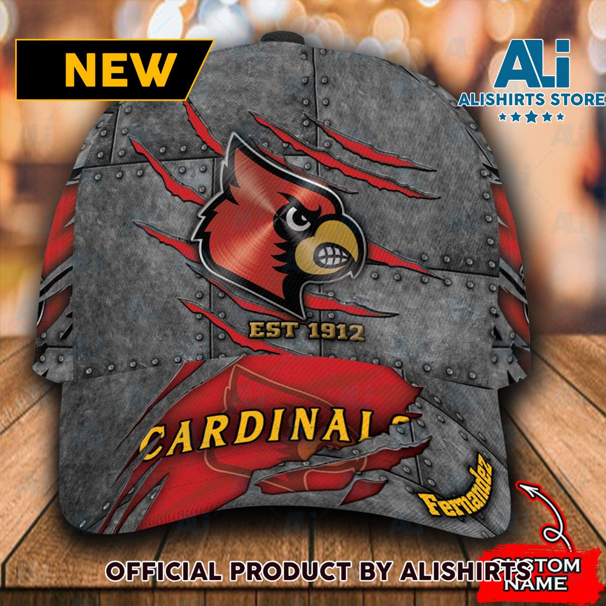 Personalized Louisville Cardinals Classic Cap