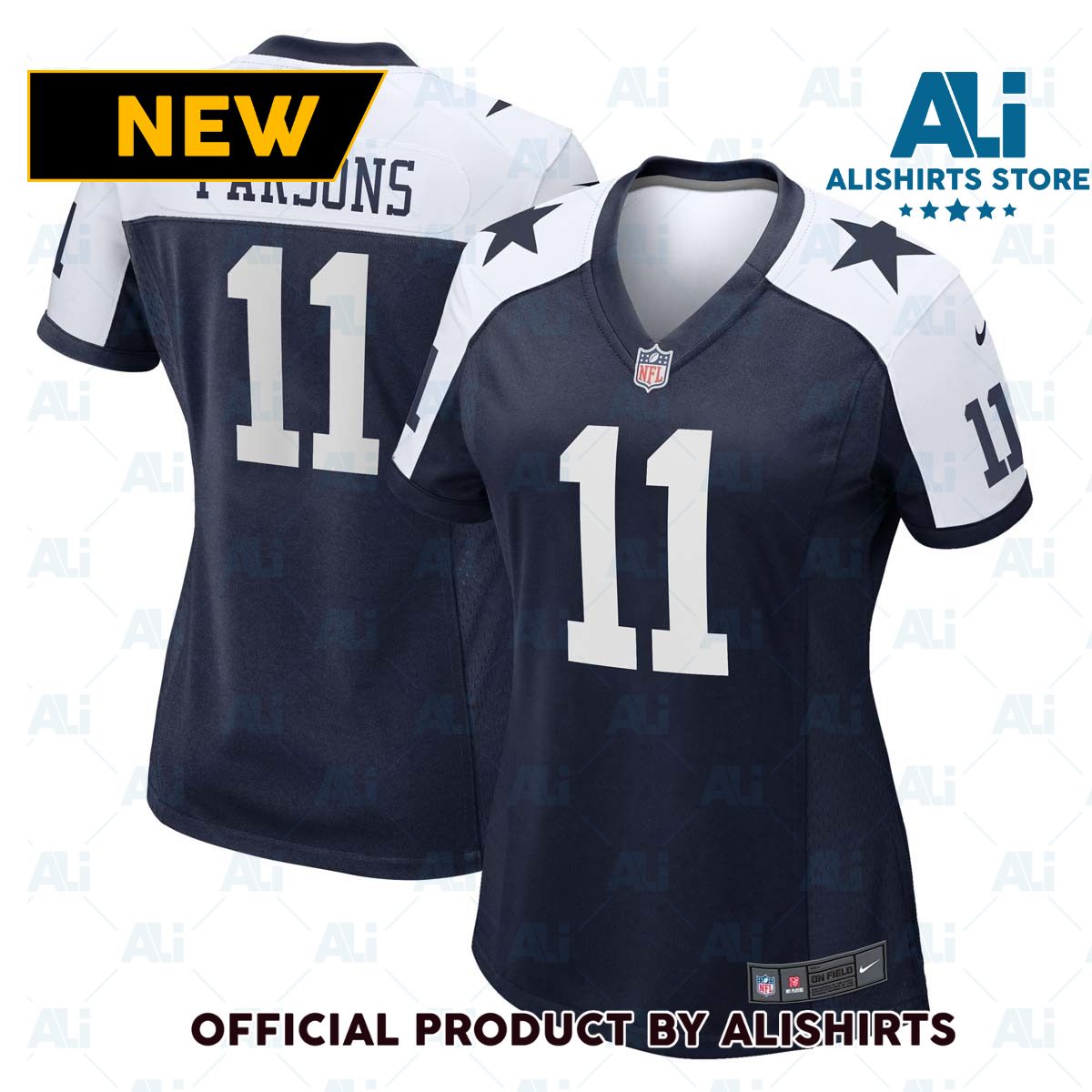 Nike Women's Dallas Cowboys Micah Parsons  11 Retro Game NFL Football Jersey