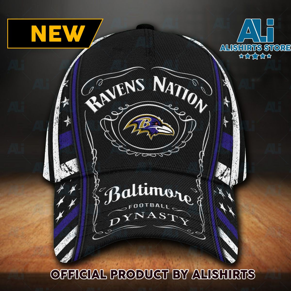 Baltimore Ravens Jack Daniel Classic Cap