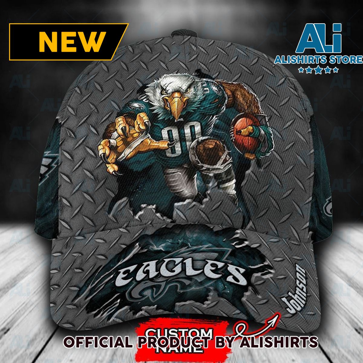 Personalized Philadelphia Eagles Mascot Classic Cap