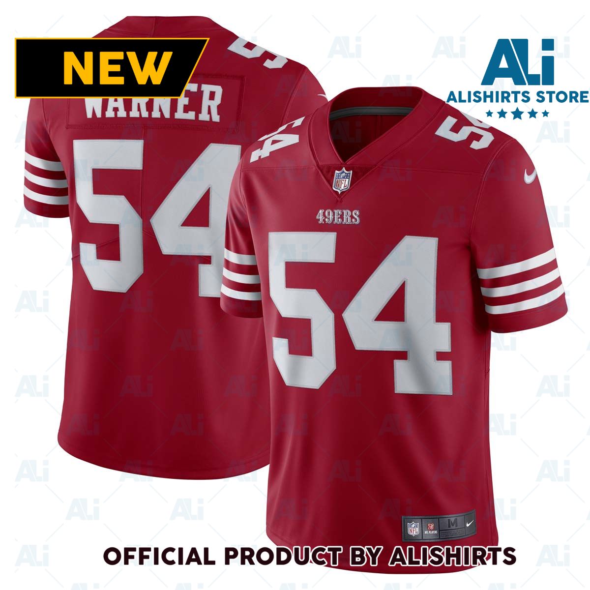 Nike San Francisco 49ers Fred Warner  54 Limited NFL Football Jersey