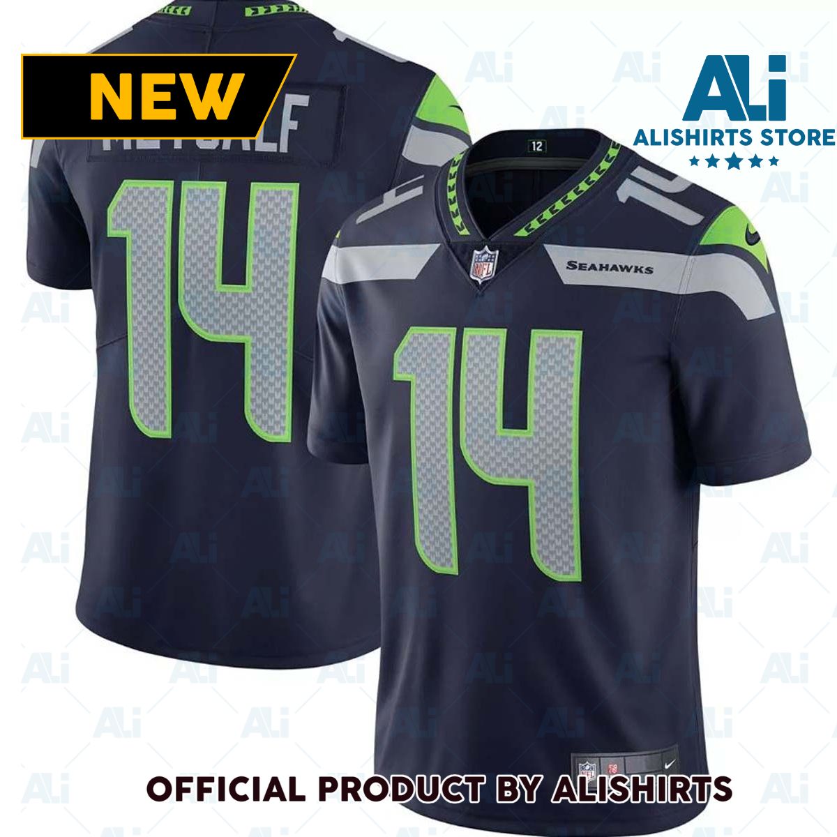 Nike Seattle Seahawks DK Metcalf  14 Limited NFL Football Jersey