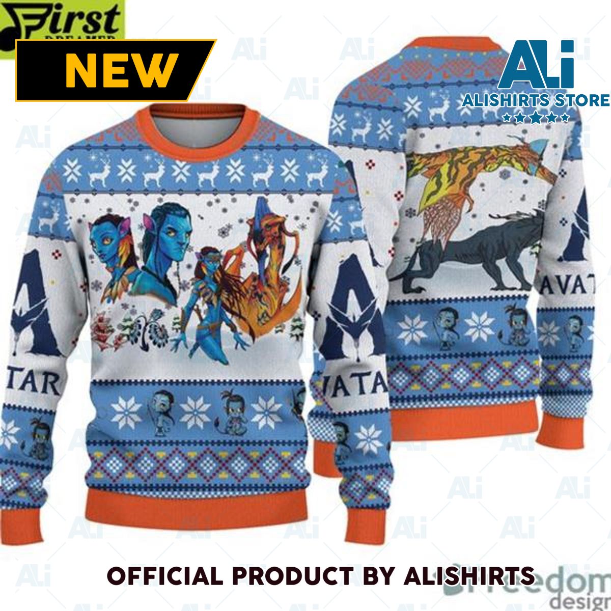 Avatar Chibi Ugly Knitting Ugly Avatar Xmas Sweater Ugly Christmas Sweater