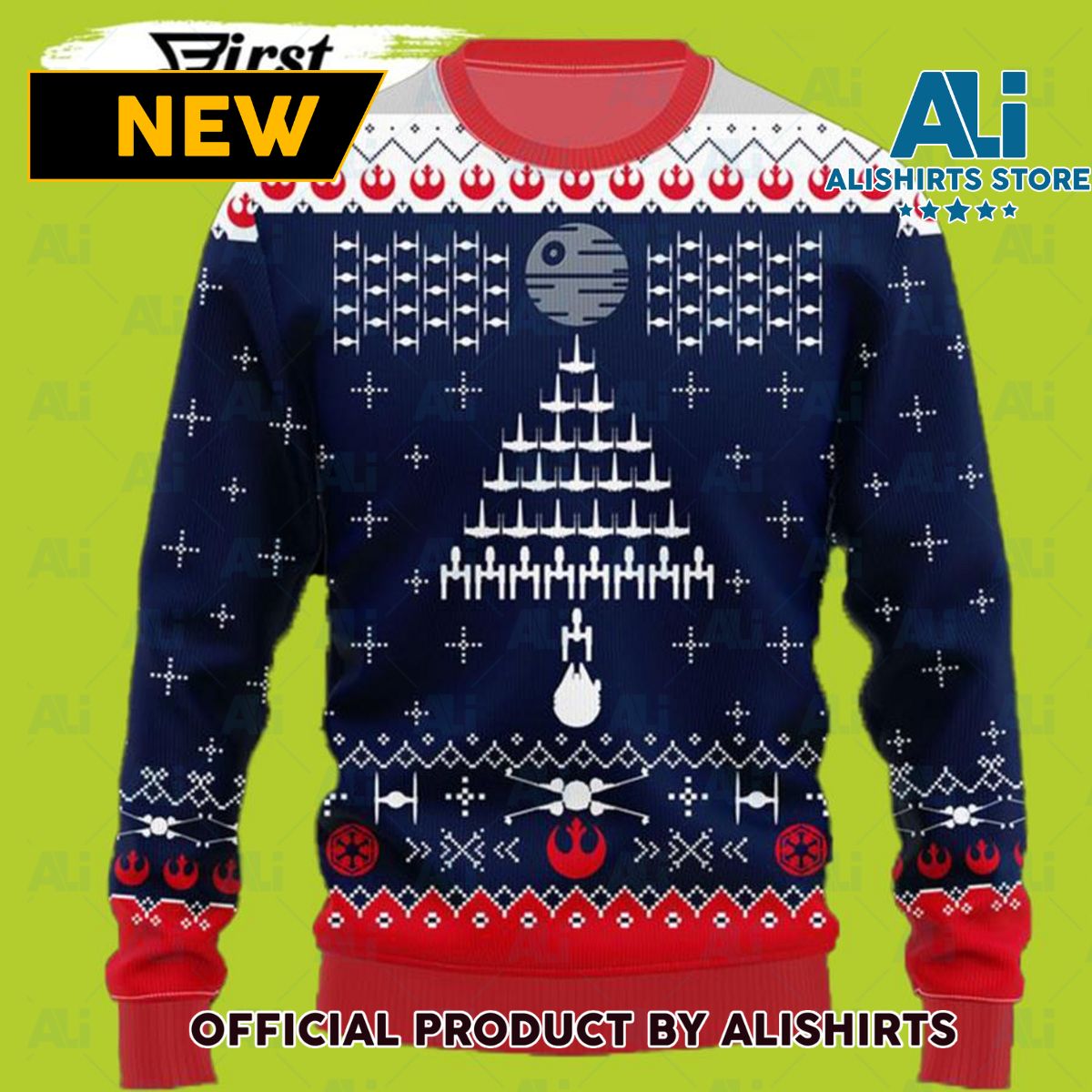Star War Christmas Sweater Funny Star Wars Ugly Christmas Sweater Xmas Gift