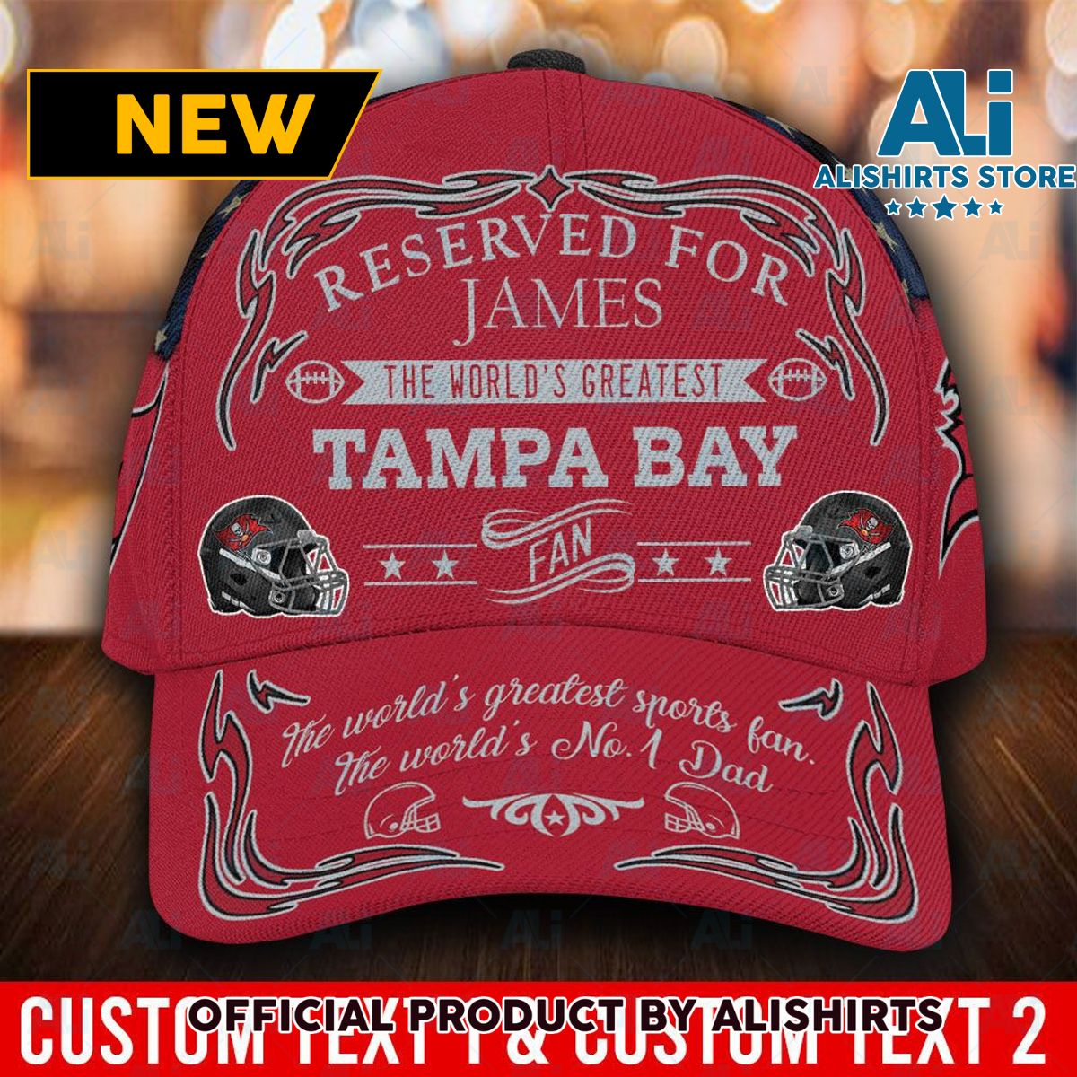 Personalized Tampa Bay Buccaneers World Greatest Fan Classic Cap