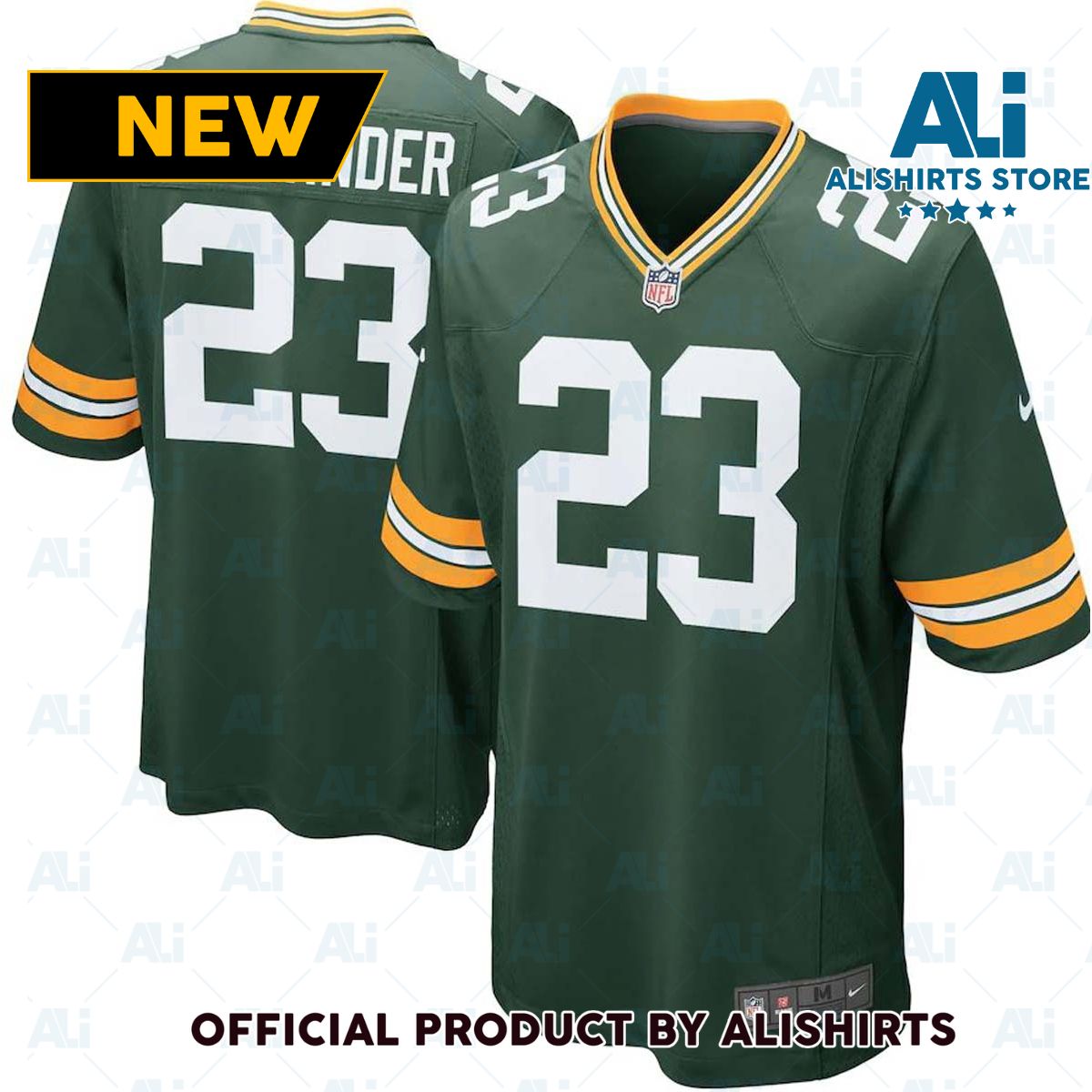 Nike Green Bay Packers Jaire Alexander  23 Game NFL Football Jersey