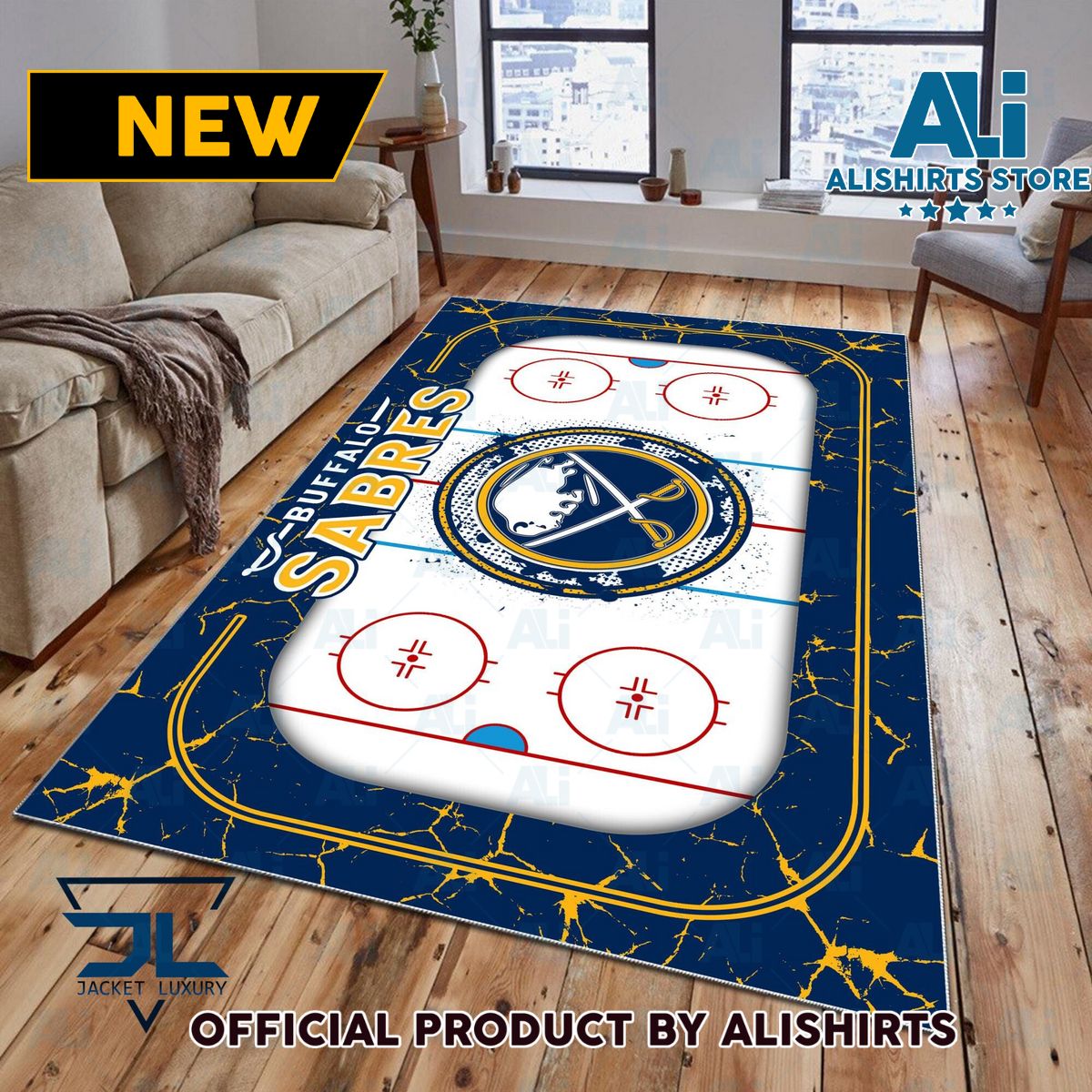 Buffalo Sabres NHL team Rug Carpet