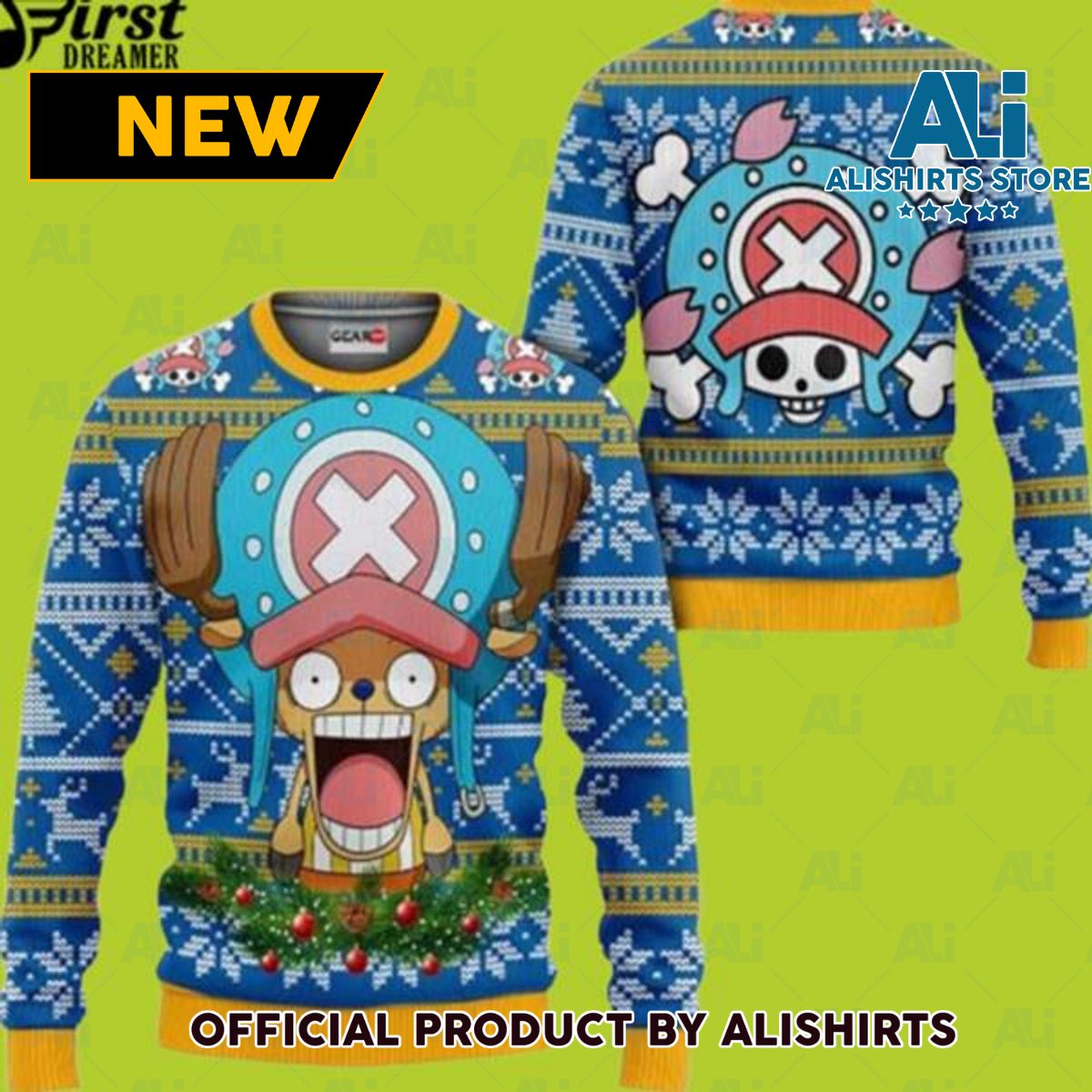 Tony Choppers Ugly Christmas Ugly Sweater