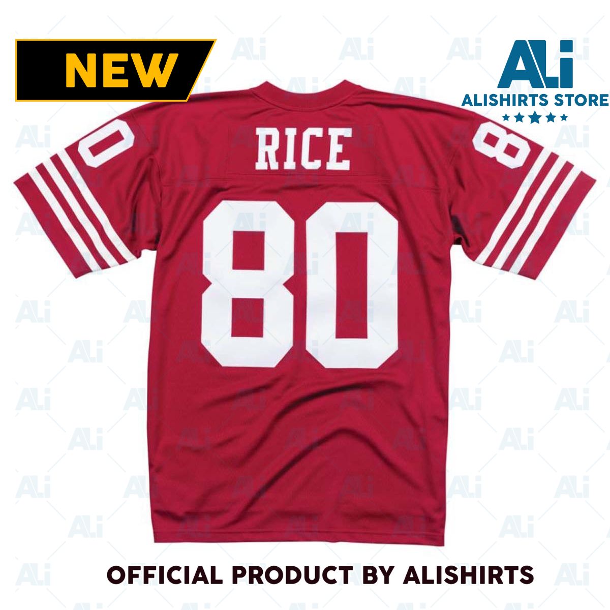 Mitchell and Ness Denver Broncos Jerry Rice  80 Replica NFL Football Jersey
