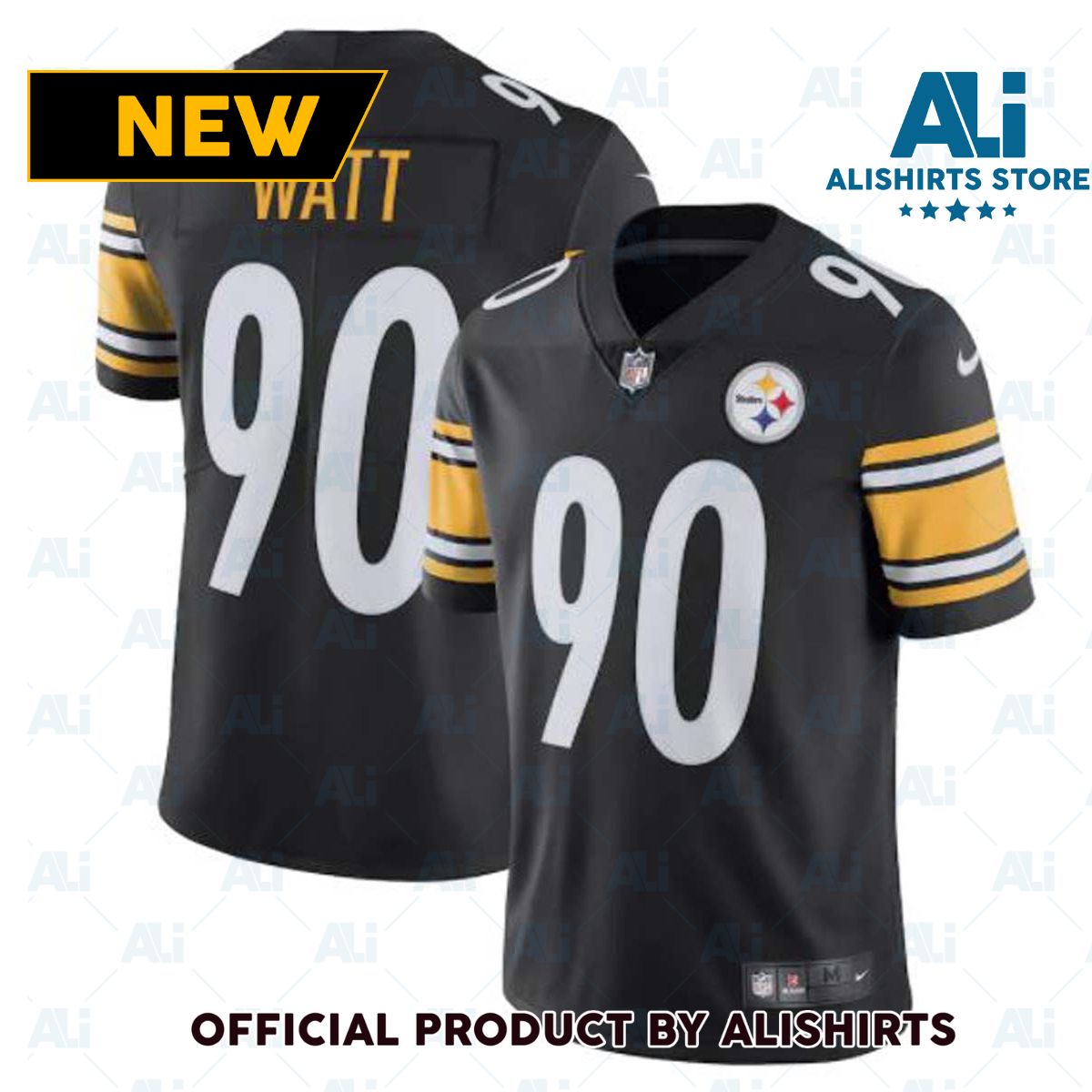Nike Pittsburgh Steelers TJ Watt  90 Limited NFL Football Jersey