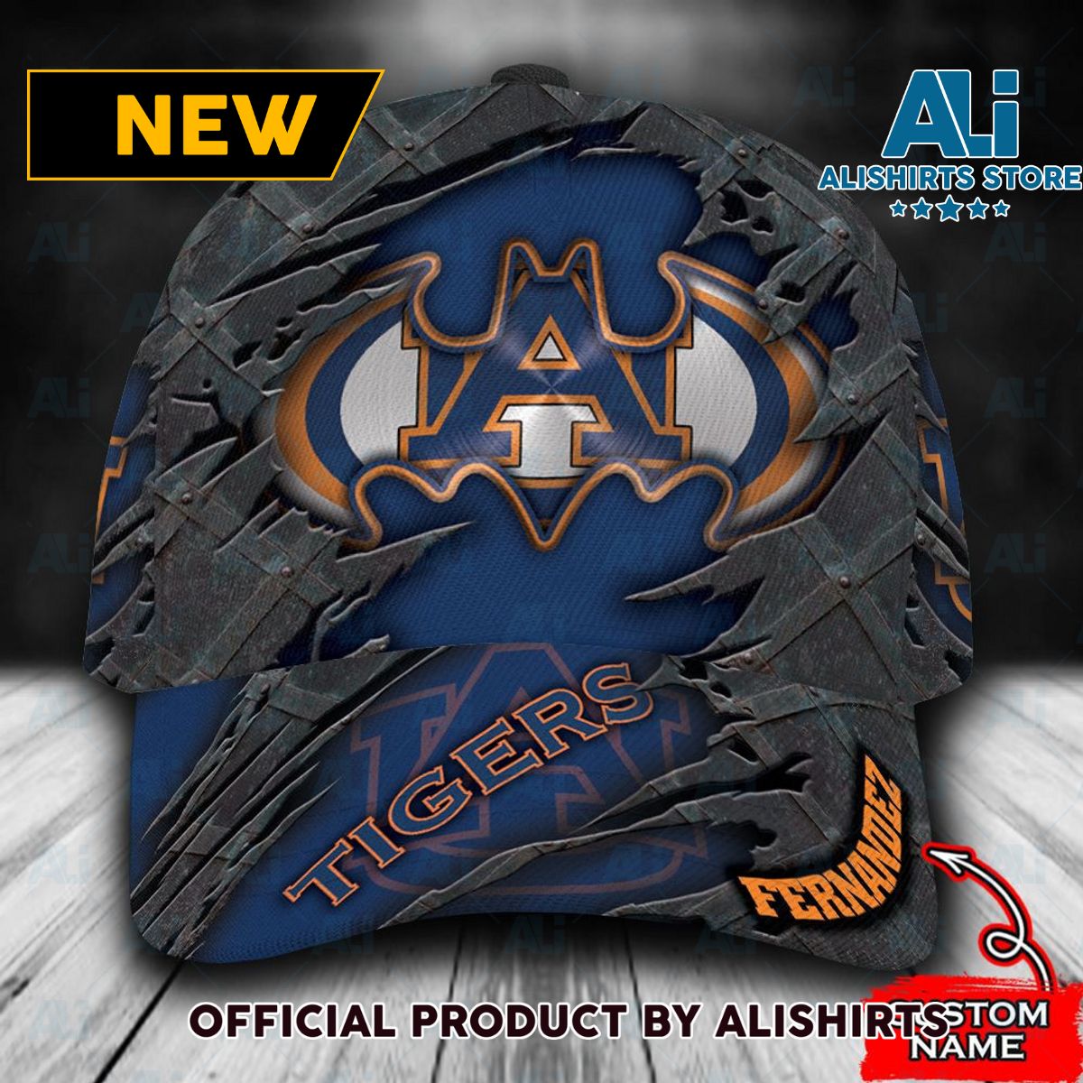 Personalized Auburn Tigers Batman Classic Cap