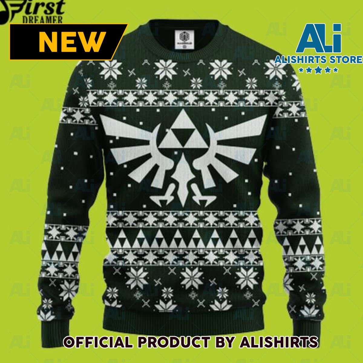 The Legend Of Zelda Ugly Christmas Sweater Gift For Christmas