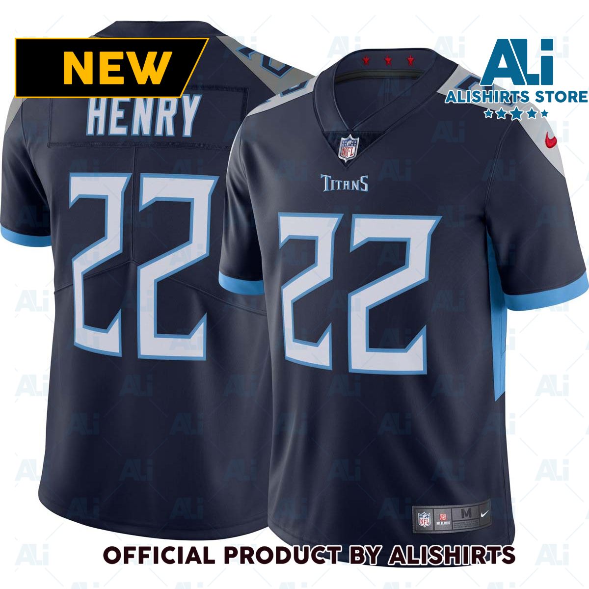 Nike Tennessee Titans Derrick Henry  22 Limited NFL Football Jersey