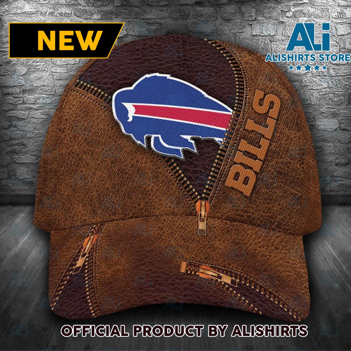 Personalized Buffalo Bills Zip Classic Cap