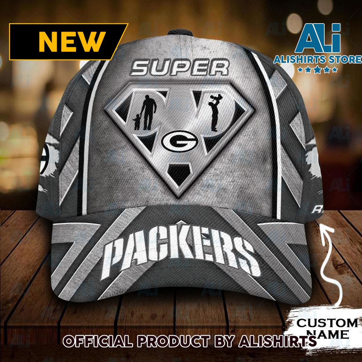 Personalized Philadelphia Eagles Superman Dad Classic Cap