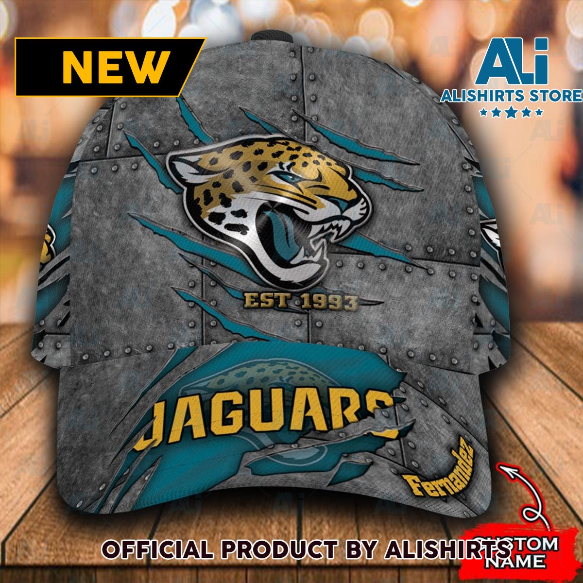 Personalized Jacksonville Jaguars Classic Cap