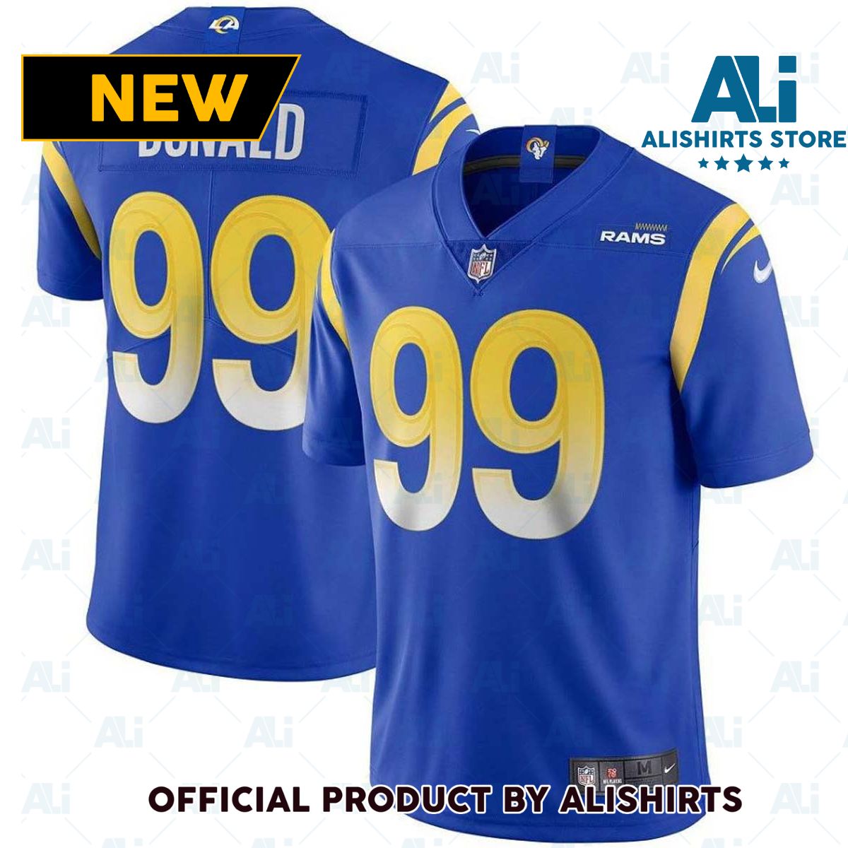 Nike Los Angeles Rams Aaron Donald  99 Limited NFL Football Jersey