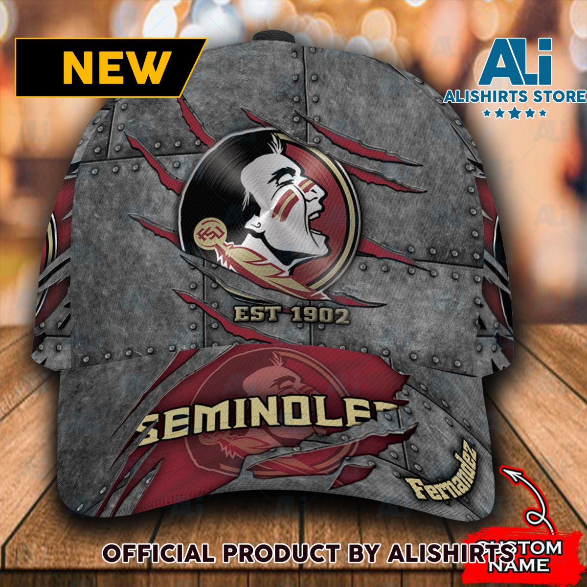 Personalized Florida State Seminoles Classic Cap