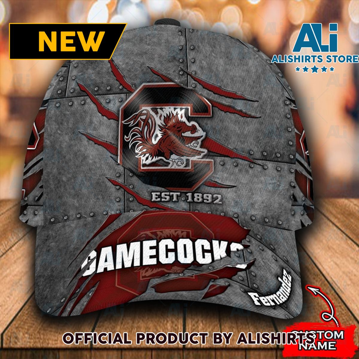 Personalized South Carolina Gamecocks Classic Cap