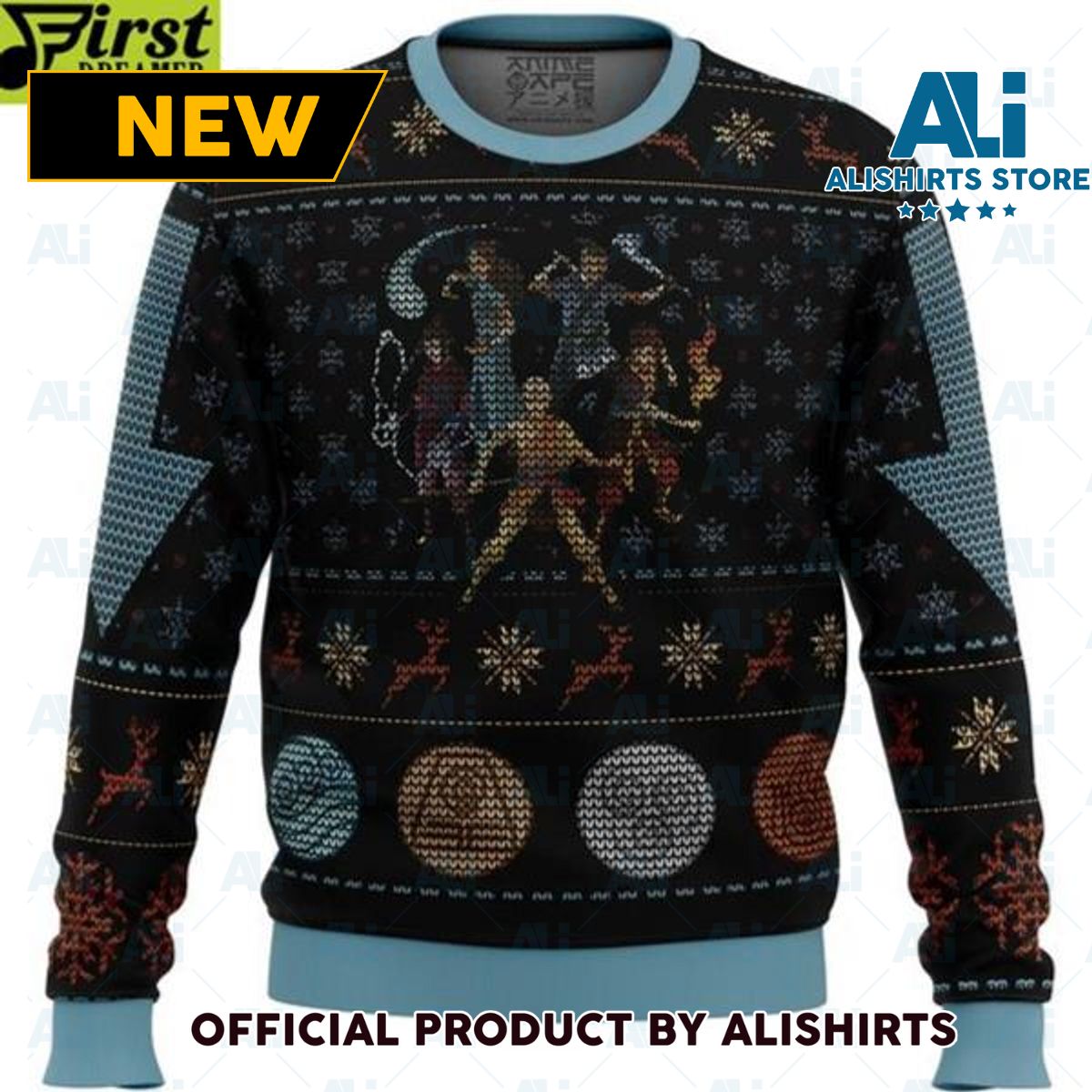 Avatar The Last Airbender Ugly Christmas Sweater