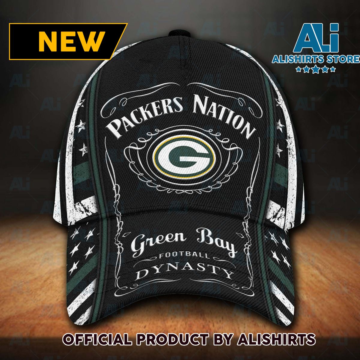 Green Bay Packers  Jack Daniel Classic Cap