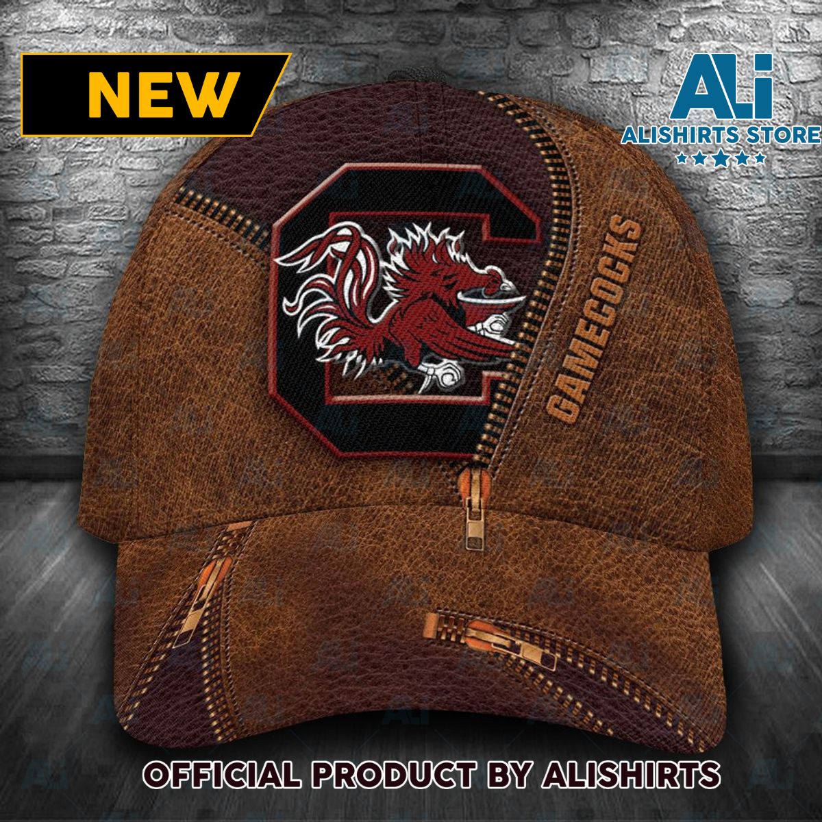 Personalized South Carolina Gamecocks Zip Classic Cap