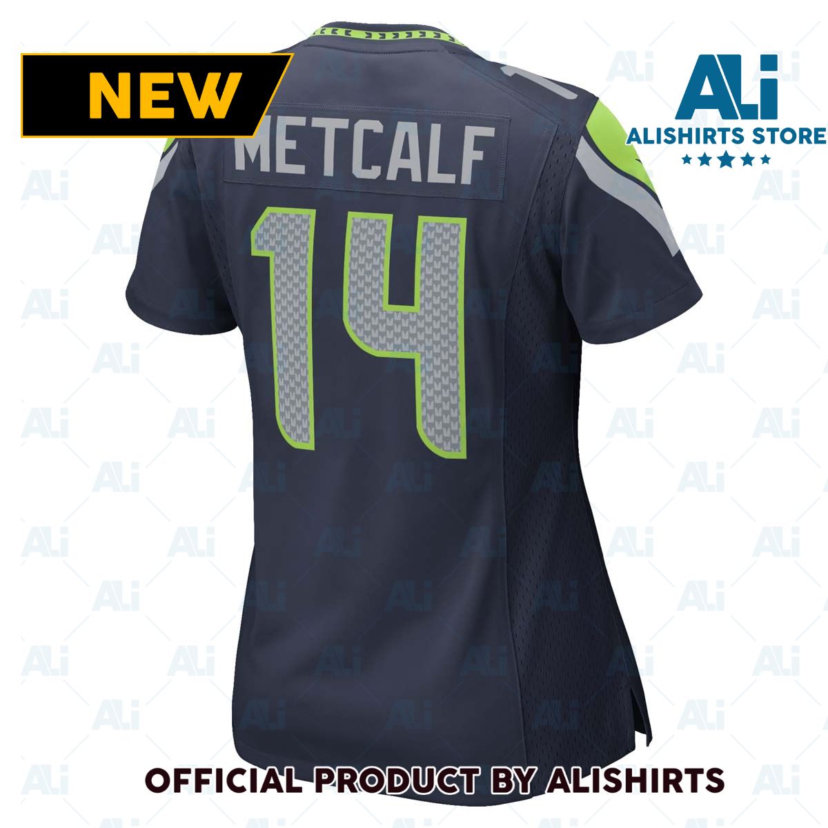 Nike Women's Seattle Seahawks DK Metcalf  14 Game NFL Football Jersey