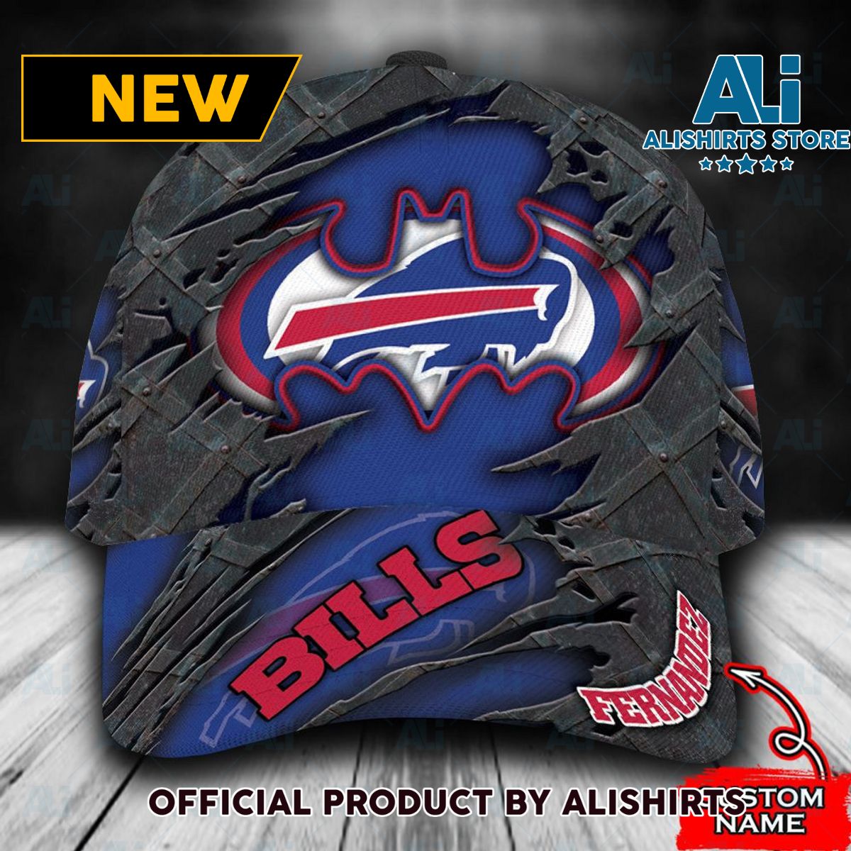 Personalized Buffalo Bills Batman Classic Cap