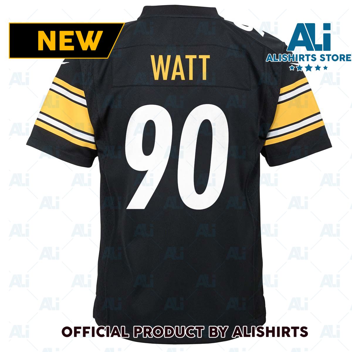 Nike Pittsburgh Steelers T.J. Watt  90 Game NFL Football Jersey