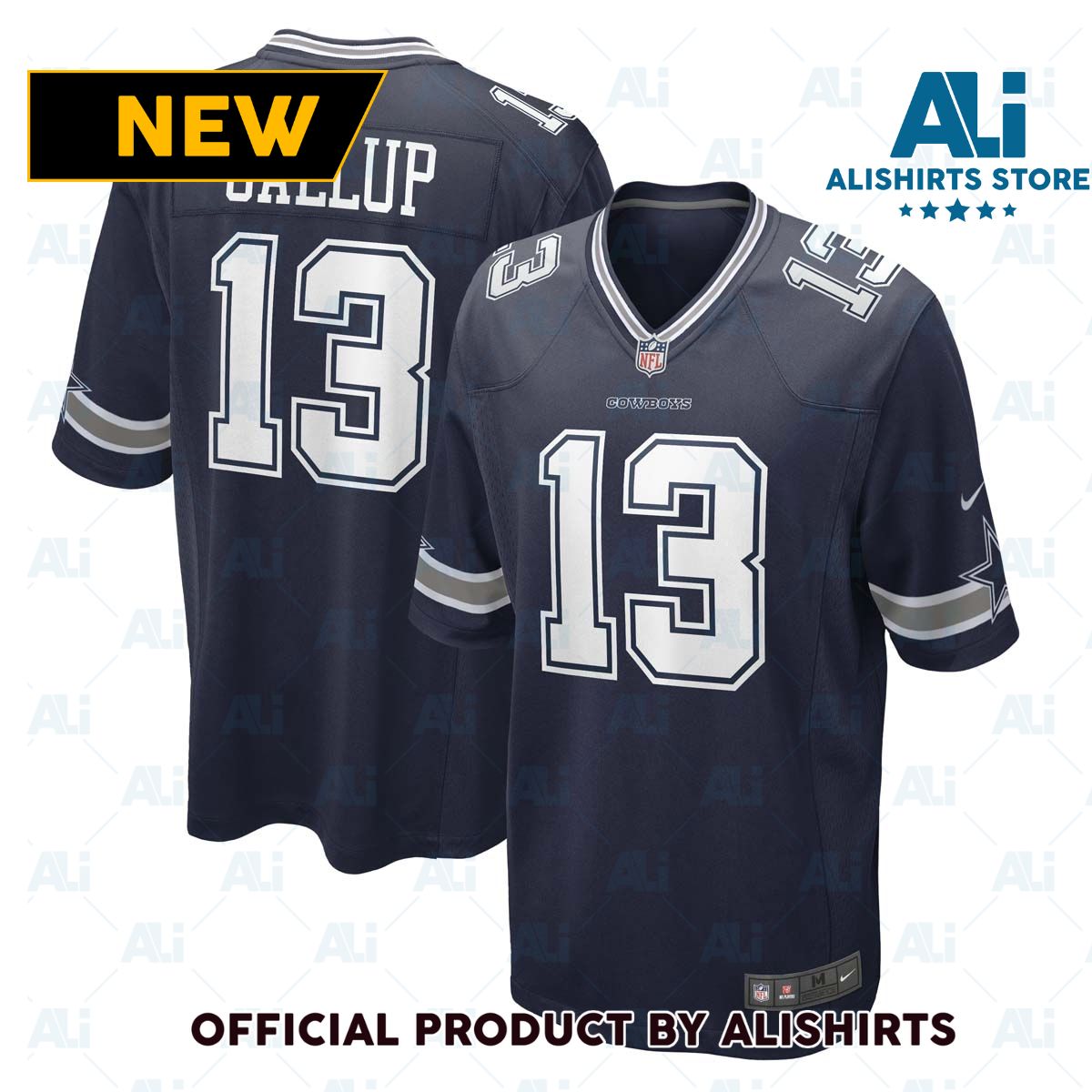 Nike Dallas Cowboys Michael Gallup  13 Game NFL Football Jersey