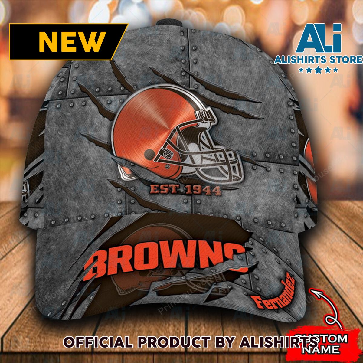 Personalized Cleveland Browns Classic Cap