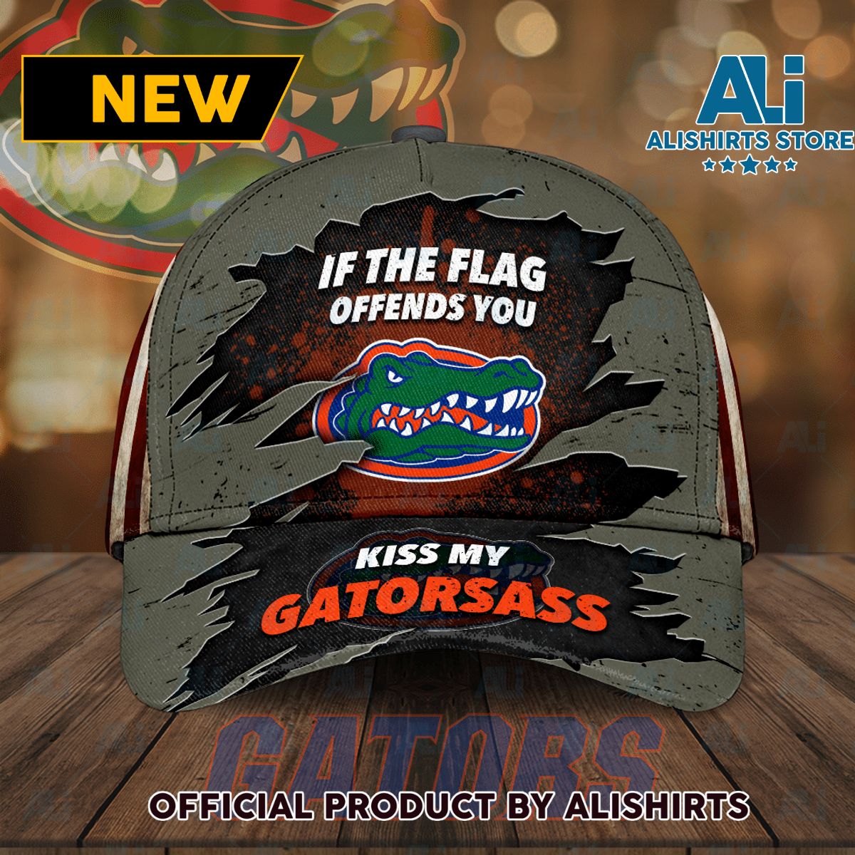 Florida Gators If The Flag Offends You Kiss My Gatorsass Classic Baseball Cap