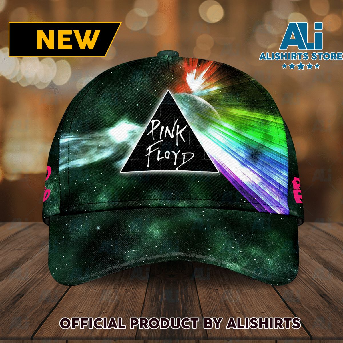 Pink Floyd The Dark Side Of The Moon Classic Galaxy Baseball Cap