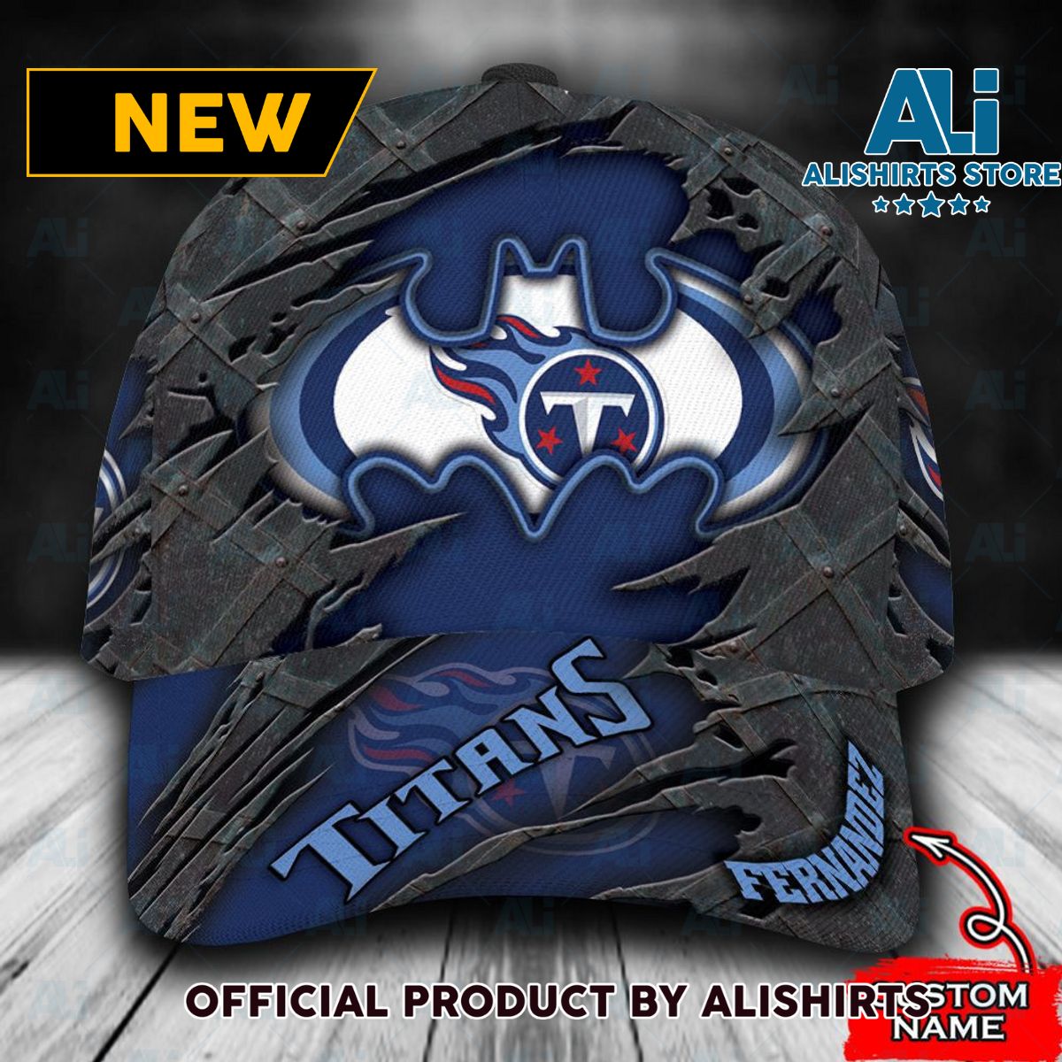 Personalized Tennessee Titans Batman Classic Cap