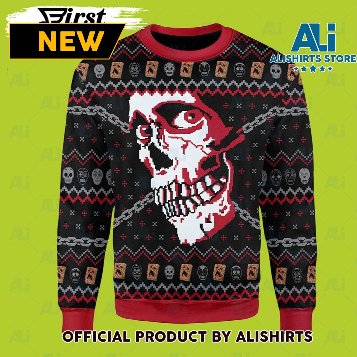 Evil Dead 2 Christmas Horror Ugly Christmas Sweater