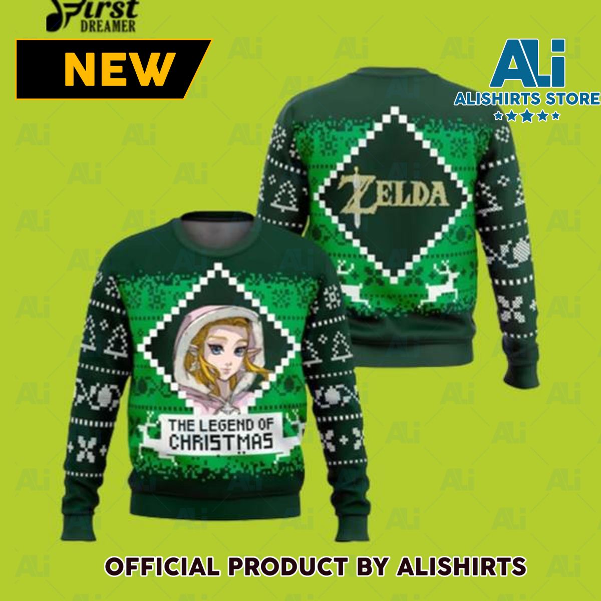 Gift For The Legend Of Zelda Fans Ugly Sweater