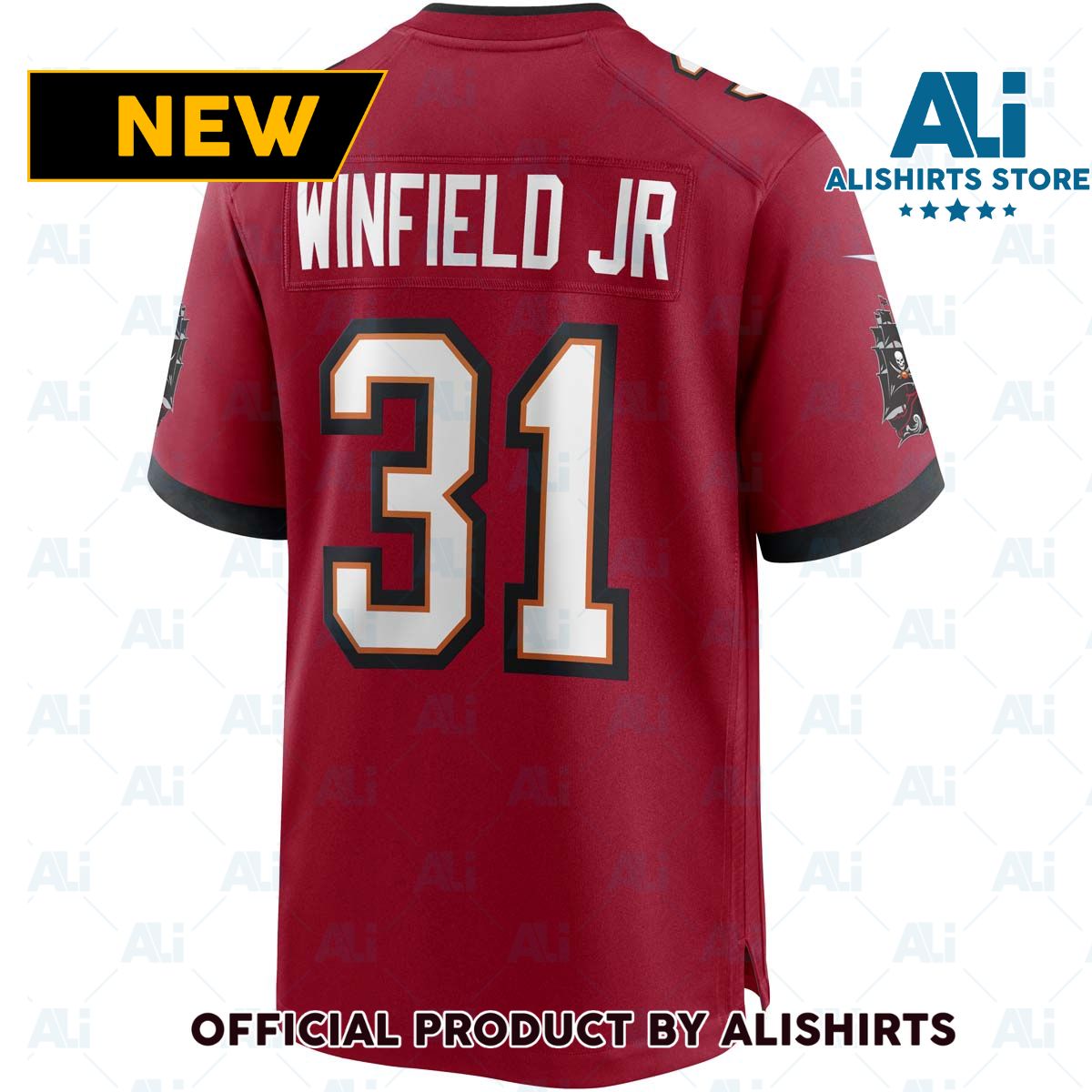 Nike Tampa Bay Buccaneers Antoine Winfield Jr  31 Game NFL Football Jersey