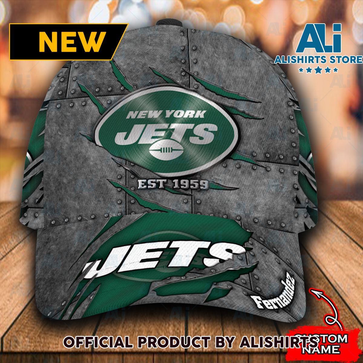 Personalized New York Jets Classic Cap