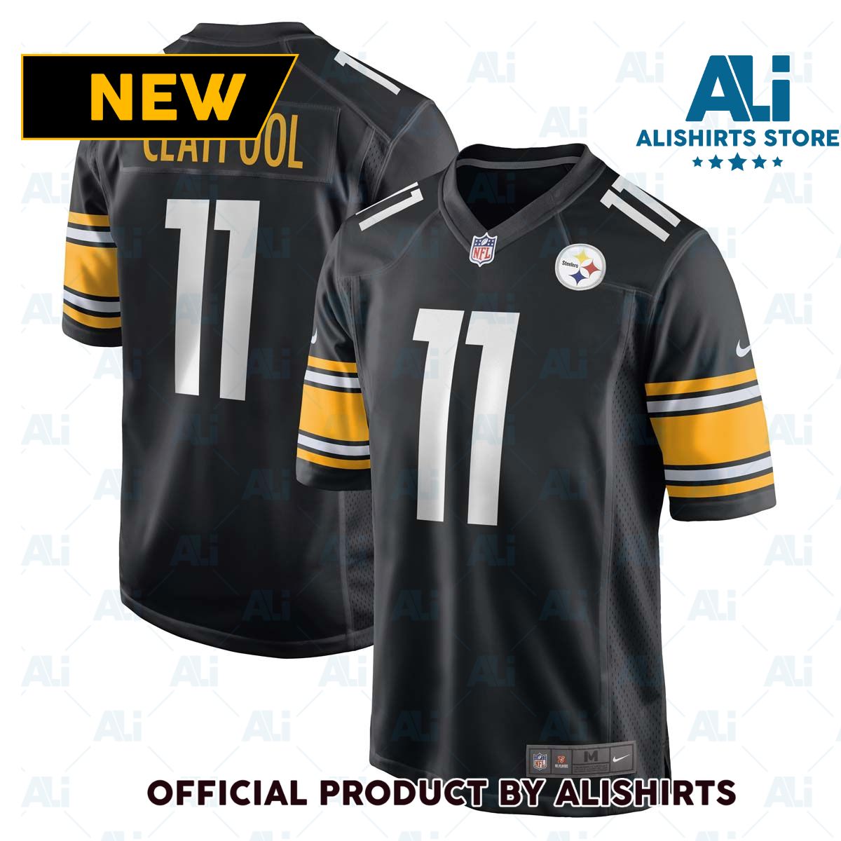 Nike Pittsburgh Steelers Chase Claypool  11 Game NFL Football Jersey
