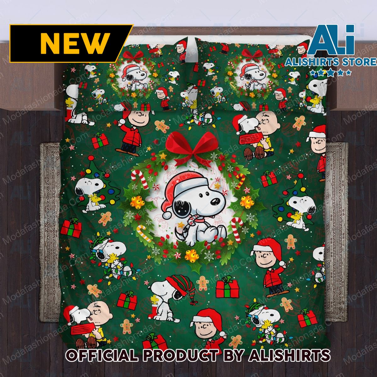 Snoopy Merry Christmas Bedding Sets
