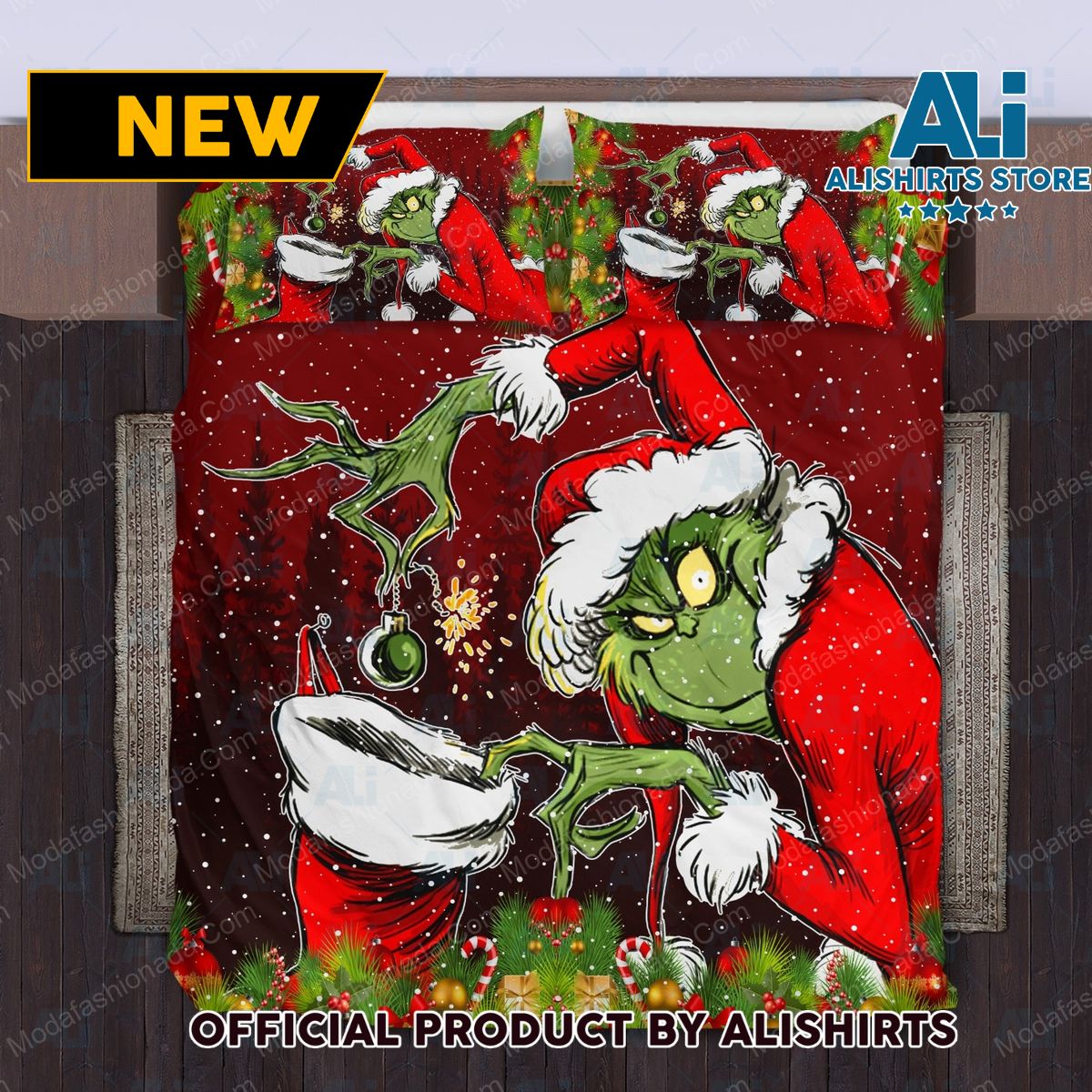 The Grinch Stole Christmas Bedding Sets