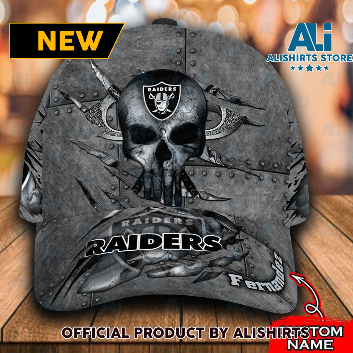 Personalized Las Vegas Raiders Classic Cap