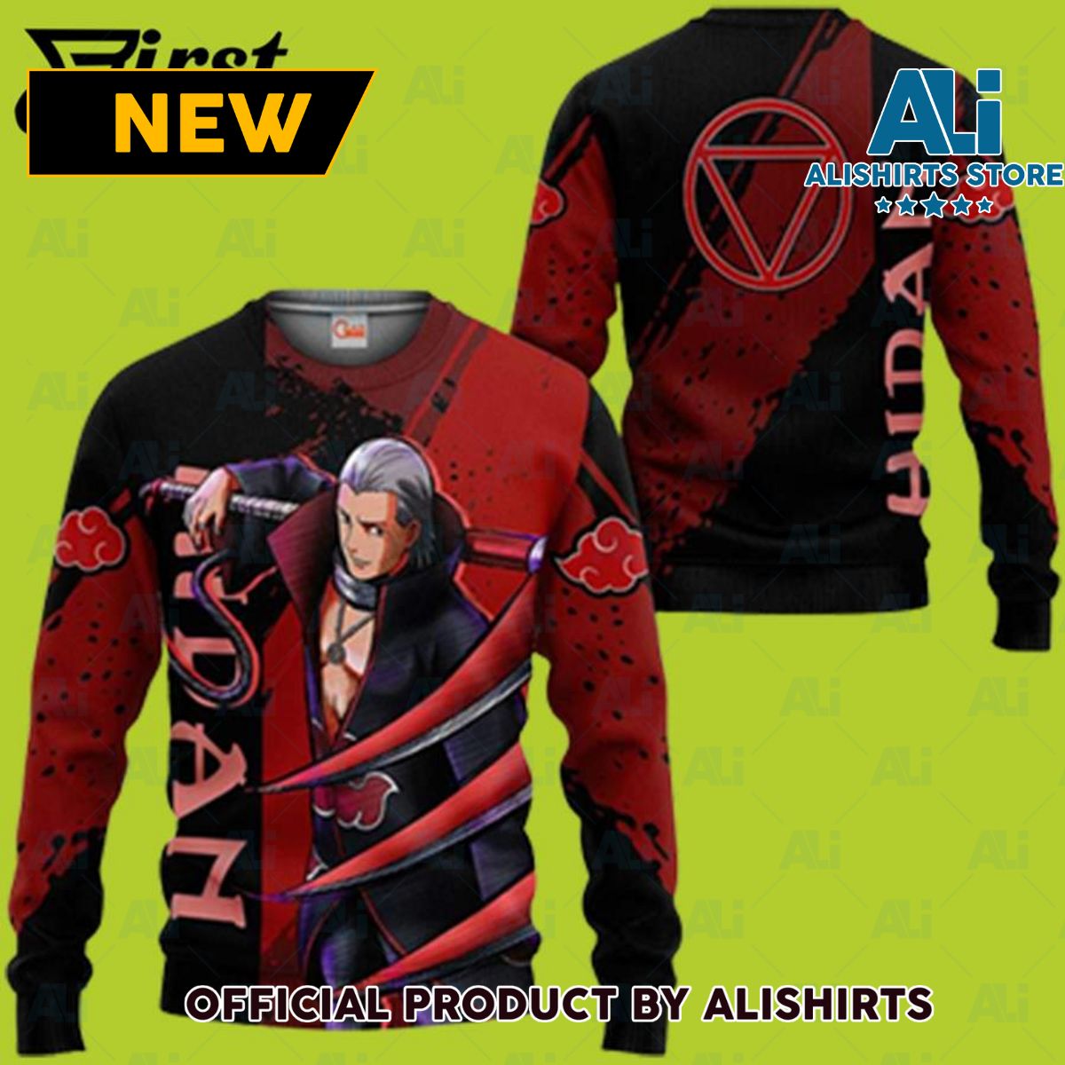 Hidan Akatsuki Ugly Christmas SweaterAkatsuki Naruto Custom Anime