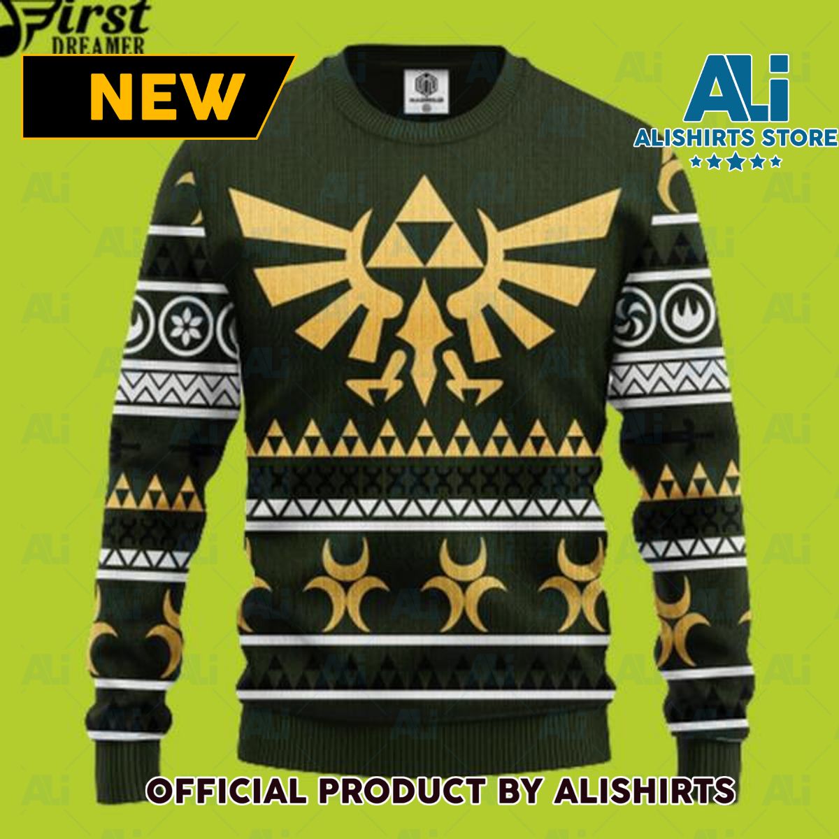 The Legend Of Zelda Ugly Christmas Sweater Xmas